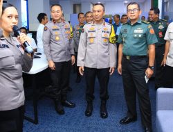 Kadiv Humas Polri Sambut Kunjungan Kapuspen TNI