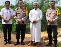 AKBP Teddy Rachesna Kunjungi Ketua MUI Lampung Utara,Jalin Silaturahmi