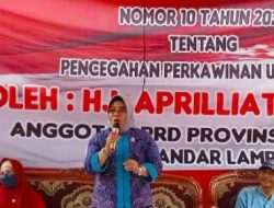 Peduli Anak Bangsa, Aprllianti Cegah Perkawinan Anak Usia Dini