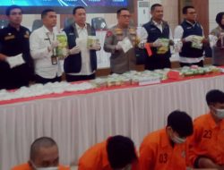 Serius Tangani Narkoba, Polda Lampung Ungkap 38,19 KG Shabu