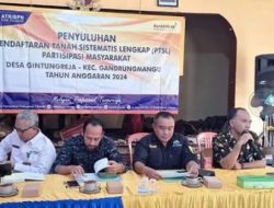 Kejari Cilacap Sampaikan materi Program PTSL-PM