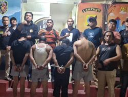 Tipuan Modus Hipnotis,4 Pelaku Diamankan Tekab 308 Polda Lampung