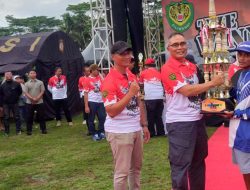 Dandim 0625/Pangandaran Dampingi Irdam III/Siliwangi Hadiri Lomba Merpati Tinggi PMTI