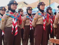 MTs At-Taqwa 14 Gelar Lomba Pramuka se-Kecamatan Sukawangi Bekasi