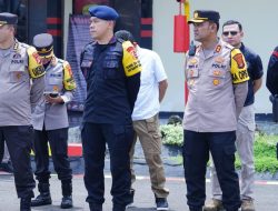 AKBP Teddy Dampingi Irjen Helmy Kunjungi Batalyon C Pelopor Sat Brimob