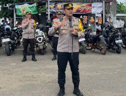 Polres Lampung Utara Terjunkan 300 Personil,Amankan Kampaye TKD Capres-Cawapres Nomor Urut 2