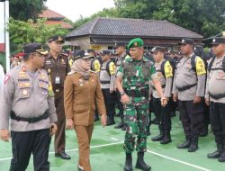 Amankan 5316 TPS,Polres Indramayu Terjunkan Ratusan Personel