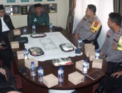 Wujud Harkamtibmas,Polres dan FKUB Lamsel Jalin Silaturahmi