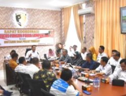 Polda Lampung Adakan Rakor Antisipasi Bahan Pangan di Pasar