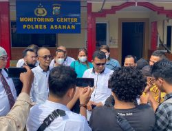 PASU Dampingi Korban PKRDT dan Penculikan Anak di Polres Asahan