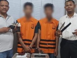 Dua Pemuda Diamankan Polsek Natar, Bobol Kotak Amal Masjid