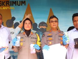 Polda Lampung Ungkap Pelaku Peredaran Uang Palsu
