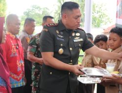 Program Dapur Masuk Sekolah, Kodim 0410/KBL Sasar SD Tanjung Raya