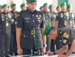 Sertijab Kasipers, Danrem 043/Gatam Ucapkan Selamat Jalan dan Selamat Bertugas