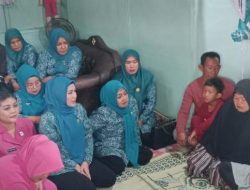 Bhayangkari Polres Lampung Utara Kunjungi Siswi SMP Korban Pemerkosaan