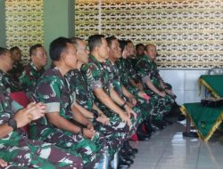 Tim Pusterad Kunjungi Kodim 0410/KBL Sosialisasikan Juknis Pembinaan Perlawanan Wilayah