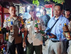 Polres Lampung Utara Patroli Gabungan Antisipasi Gangguan Kamtibmas