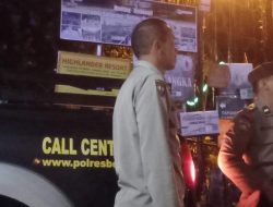 Polsek Tamansari Patroli Berkala Jaga Situasi Kamtibmas