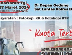Polres Bogor Adakan Program Mudik Gratis Bagi Masyarakat