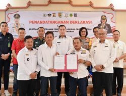 Forkopimda Pesawaran Deklarasi Penertiban Hiburan Orgen Tunggal