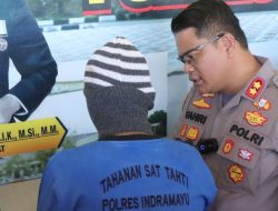 Sekap Korban dan Kuras Isi ATM,Pelaku Dibekuk Polres Indramayu