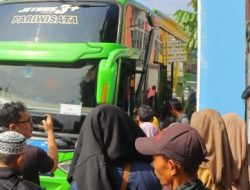 Dirlantas Polda Lampung Berangkatkan Ratusan Mudik Gratis