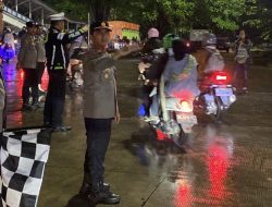 Kepolisia Lampung Mulai Kawal Pemudik Motor