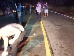 Polsek Jasinga Tanggap Tangani Kecelakaan Lalu Lintas