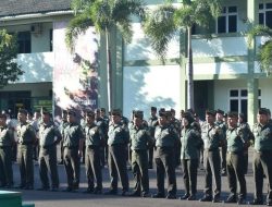 Korem 043/Gatam Laksanakan Halal Bihalal Usai Hari Raya Idul Fitri H