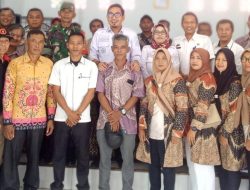 Camat Abung Semuli Lakukan Kunjungan kerja di Desa Semuli Jaya