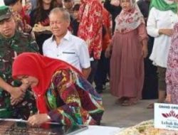 Walikota Bandar Lampung Resmikan Pasar Raya Lebak Budi Pasir Gintung