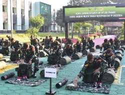 Danmentar Akmil Pimpin Laporan Kesiapan On the Job Training