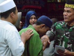Korem 043/Gatam Lakukan Do’a Bersama dan Santuni Anak Yatim Piatu
