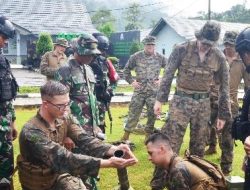 Korps Marinir Lakukan Latihan Bareng Prajurit USMC