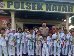Atletnya Berprestasi di Kapolri Cup dan Pangkostrad,Kapolsek Natar Beri Apresiasi