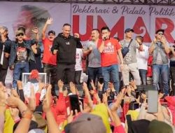 Peringati Kelahiran Pancasila,Umar Ahmad Gelar Jalan Sehat di Tugu Gajah Adipura