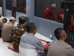 Polres Cilacap Rutin Ajak Penghuni Tahanan Salat Jumat