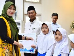 Bulan Muharram 1446 H Berkah,RU VI Balongan Santuni Anak Yatim