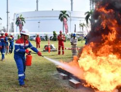 Lomba Fire And Rescue Challenge Upaya Uji Ketangkasan Pekerja Pertamina Grup