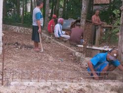 Semangat Kebersamaan,Warga Simbaringin Sidosari Gotong Royong Bangun Masjid Al-Ikhlas