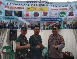 Natar Fair 2024, Stand Formena Disambangi Kapolsek Bersama Danramil