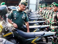 Tampilan Randis Babinsa dan Provost Kodim 0410/KBL Diseragamkan