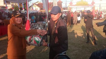Eva Dwiana Kembali Hadiri Porcam,Kali Ini di Tanjung karang Timur