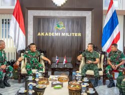 Gubernur Akademi Militer Terima Delegasi CRMA Thailand