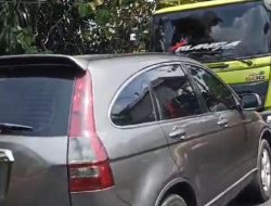 Gegara Kendaraan Pengangkut Batubara Jalan di Lampung Utara Macet Total
