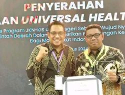 Saman Amirudin Patty Apresiasi Pj Bupati SBB Terima Penghargaan UHC