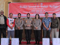 Rangkaian HUT Polwan ke-76, Ratusan Polwan Gelar Napak Tilas