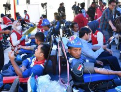 Ratusan Kantong Darah Berhasil Dikumpulkan PT KPI RU VI Balongan
