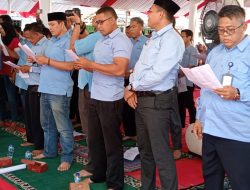 Profesionalitas Pelayanan,Pegawai Perumdam TDA Ucap Janji Bersama