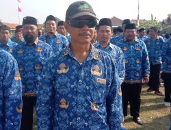 Pemdes Tugu Kecamatan Sliyeg Hikmat Ikuti Upacara HUT RI ke-79